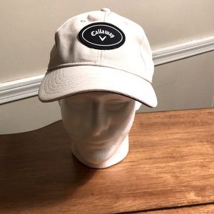 Lot of 3 Callaway Golf Relaxed Fit Hats - L/XL - Blue, Tan and Black - NWOT